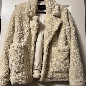 Sanctuary Cream Teddy Jacket